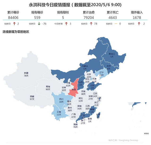 5月6日疫情播報(bào)